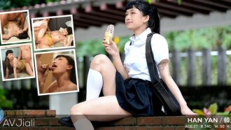 Belle fille taïwanaise visant à faire ses débuts en tant qu'actrice audiovisuelle au Japon