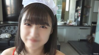 [Miracle reunion] [Sequel] Aimi 21 years old! A large amount of facial cumshots in the throat deep throat raw squirrel with a super big cock to a М girl! !!