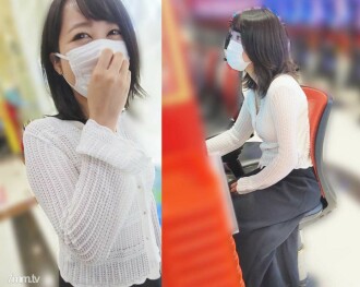 [Pachi loser] [Negotiation Chikan] Shinjuku-ku T store / Ao ◎ Model-class long skirt legs that were sticky in the middle * Successful Namanaka [Appearance] [High image quality]
