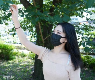 [☆精湛的完美業餘☆]傑作！ ！！小月醬 (*´∇ ｀ *) 是一個乾淨整潔的頂級女孩，緊張地向鏡頭噴射！ ！！持續的愛性