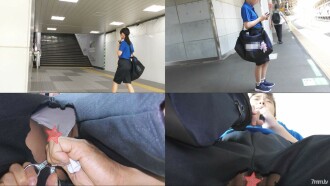 《有赠品》 [列车赤坎] ★Trepan J○ 赤坎又来了！ ★女孩参加社团活动回来后短裤被剪掉并生生插入★她被带到酒店并生平第一次哭泣