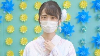 A date in Asakusa with Kiuchi-san in a yukata! We rode in a car together and went goldfish scooping (sex in yukata & lovey-dovey sex after watching fireworks) [Kiuchi (21 years old), 6th time]