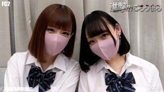 [個人拍攝53]兩人的外表20歲的白板和製服3P交替插入陰道射精多次