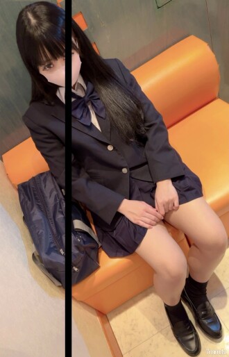 [Tiro individual] Clube de Cerimônia do Chá da Prefeitura ③ ○ Uma garota loli de cabelos pretos que serve com uma técnica de língua que rola o pai para o namorado