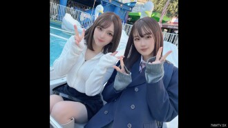 全面登場，期待已久的3P！限時至3月8日！ 【無碼】想當女播音員的Gcup美巨乳◯在南阿爾卑斯山發現的女大學生和偶像寶石美女◯一個女人...同時抱住這兩個的快感簡直就像做夢一樣
