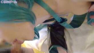 那位初音未來coser帶著重製版回歸囉！性感初音未來服裝第二彈！